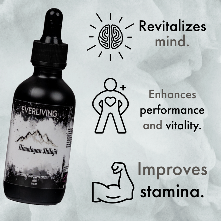 Himalayan Shilajit Liquid Drops 60ML (2 FL OZ)