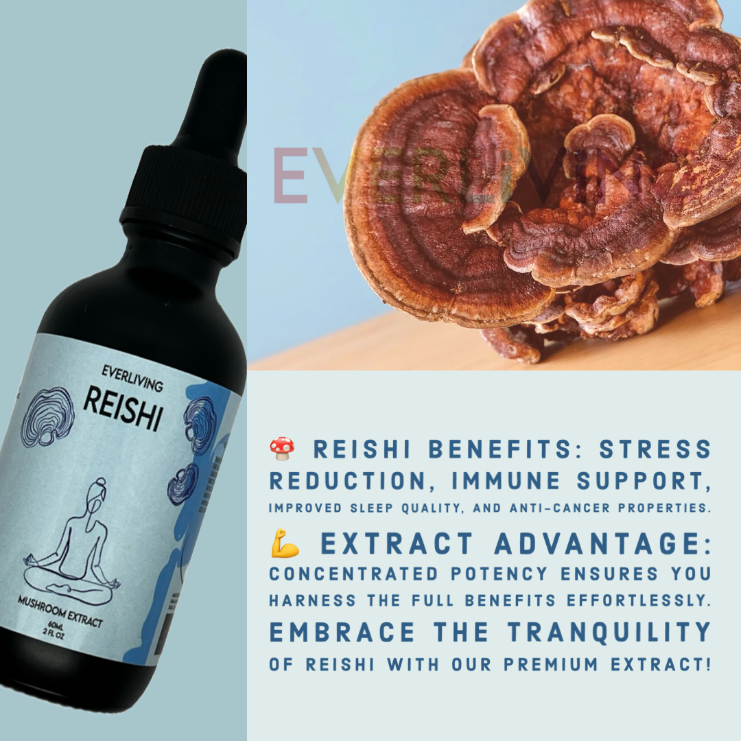 Reishi Mushroom Extract 60ML (2 FL OZ)